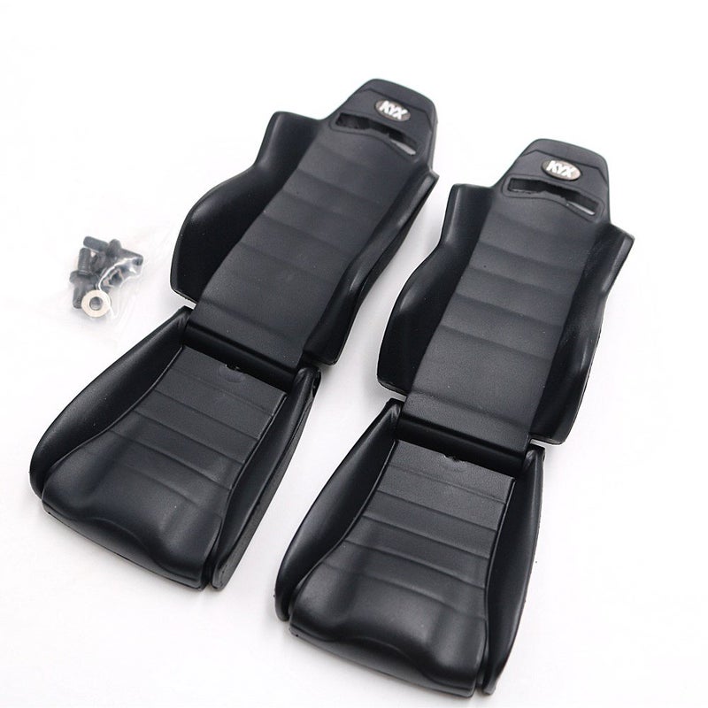 KYX Racing Hard Plastic Car Seats Upgrades Parts Accessories for 1/10 Rc Crawler Car Axial Wraith - Image 2